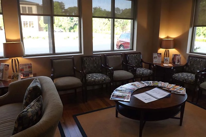 Midtown Dental waiting room