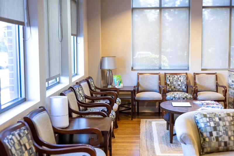 Midtown Dental waiting room