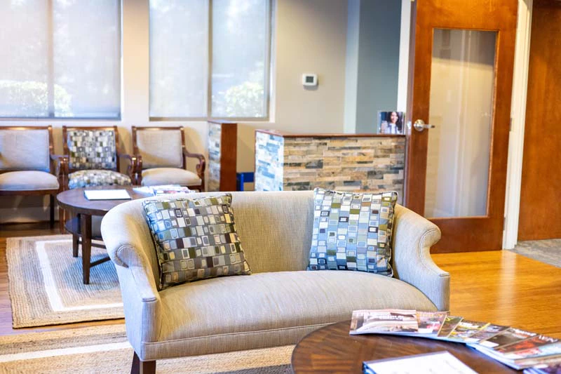 waiting room at Midtown Dental